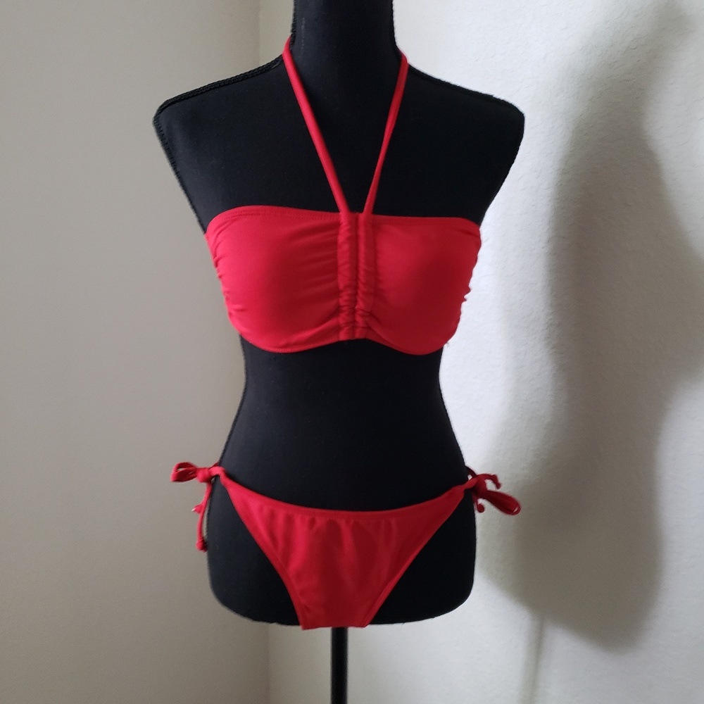 New Womens Sexy Red Bikini - Picture 2 of 7